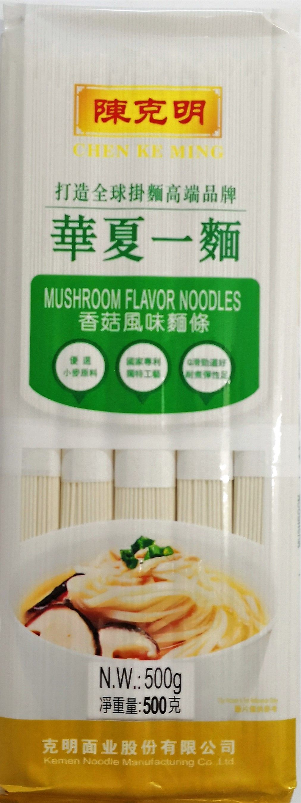 陈克明 华夏一面【香菇风味面条】500g